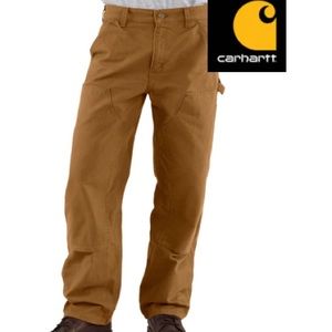 Khaki Mens Carhartt jeans Mens work pants size 32x34 khaki dress pants utility